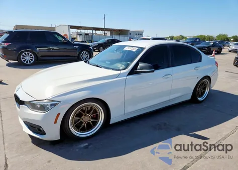 2016 BMW 320 I z USA, uszkodzony, nr VIN WBA8E1G5XGNT34106